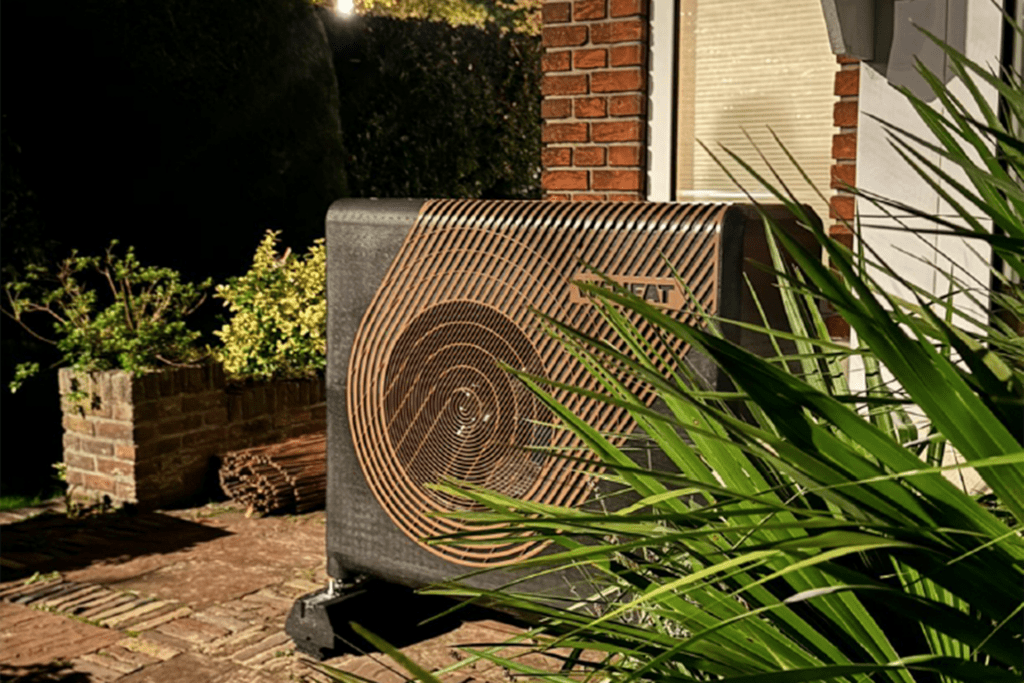 Warmtepomp subsidie voorbeeld foto van een warmtepomp